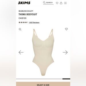 Skims  never worn! One-Piece